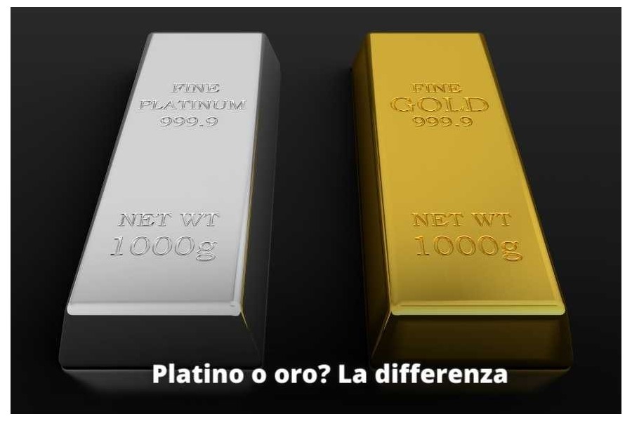 Platino oppure oro? La differenza Platino oppure oro? La differenza